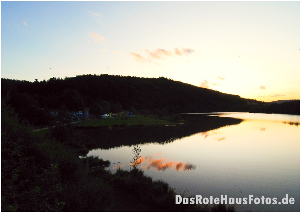 Maarbachstausee im Odenwald